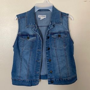 Womens Jean vest